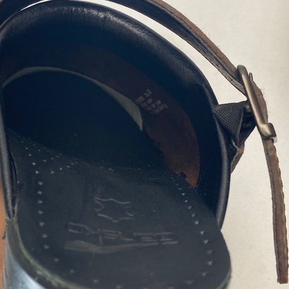 DANSKO Ingrid Slip On Mules Leather in Antique Brown Oiled Size 39 (US 8.5-9) - Picture 13 of 16